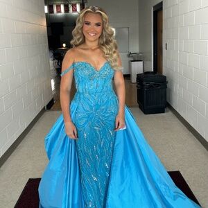 Sherri Hill crossover couture, size 4